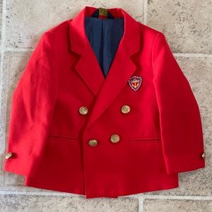 Vintage Toddler Nautical Blazer